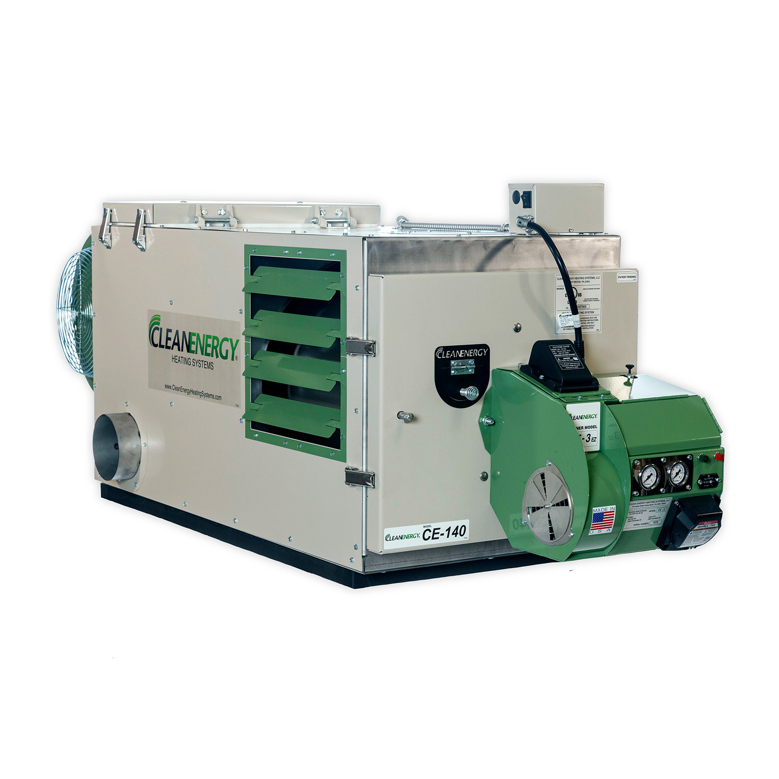 Clean Energy CE-140 140,000 BTU Waste Oil Heater - Image 4