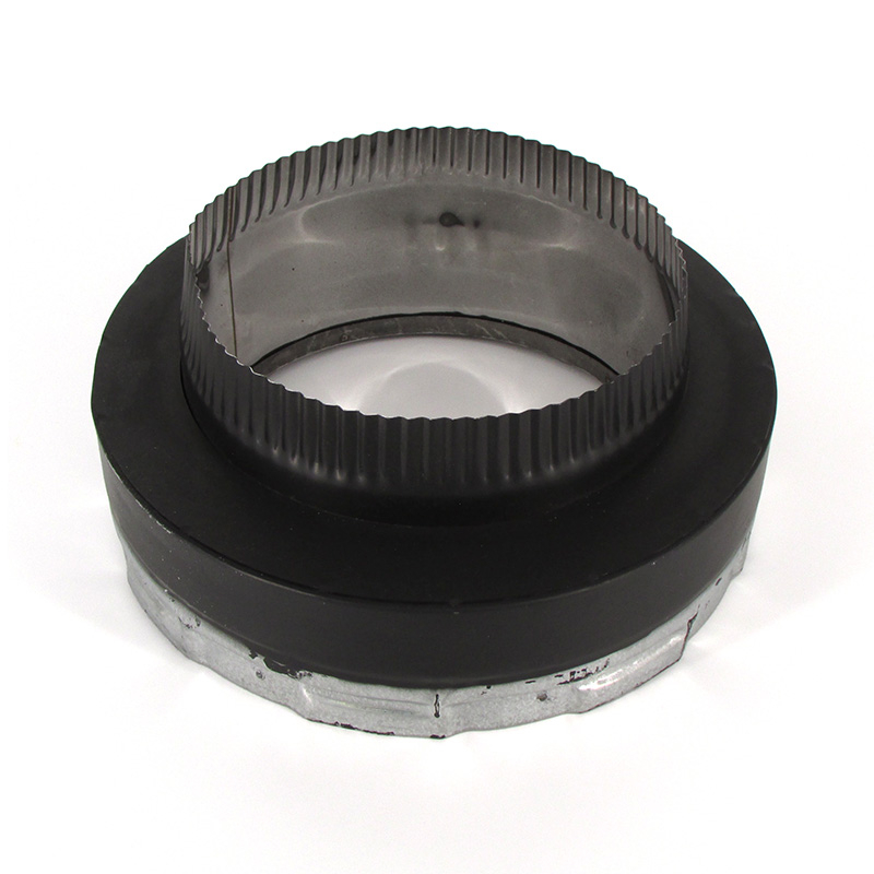 Double Wall Adapter, 8" Crimped